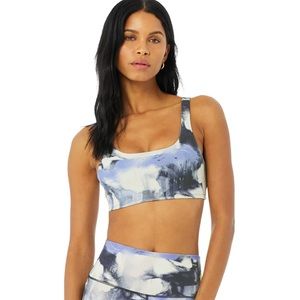 ALO YOGA VAPOR GRAFFITI BRA
